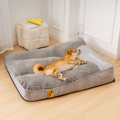 Grand coussin pour chien  doux  épais et résistant aux rayures