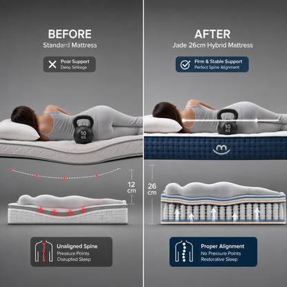 Matelas hybride Jade 