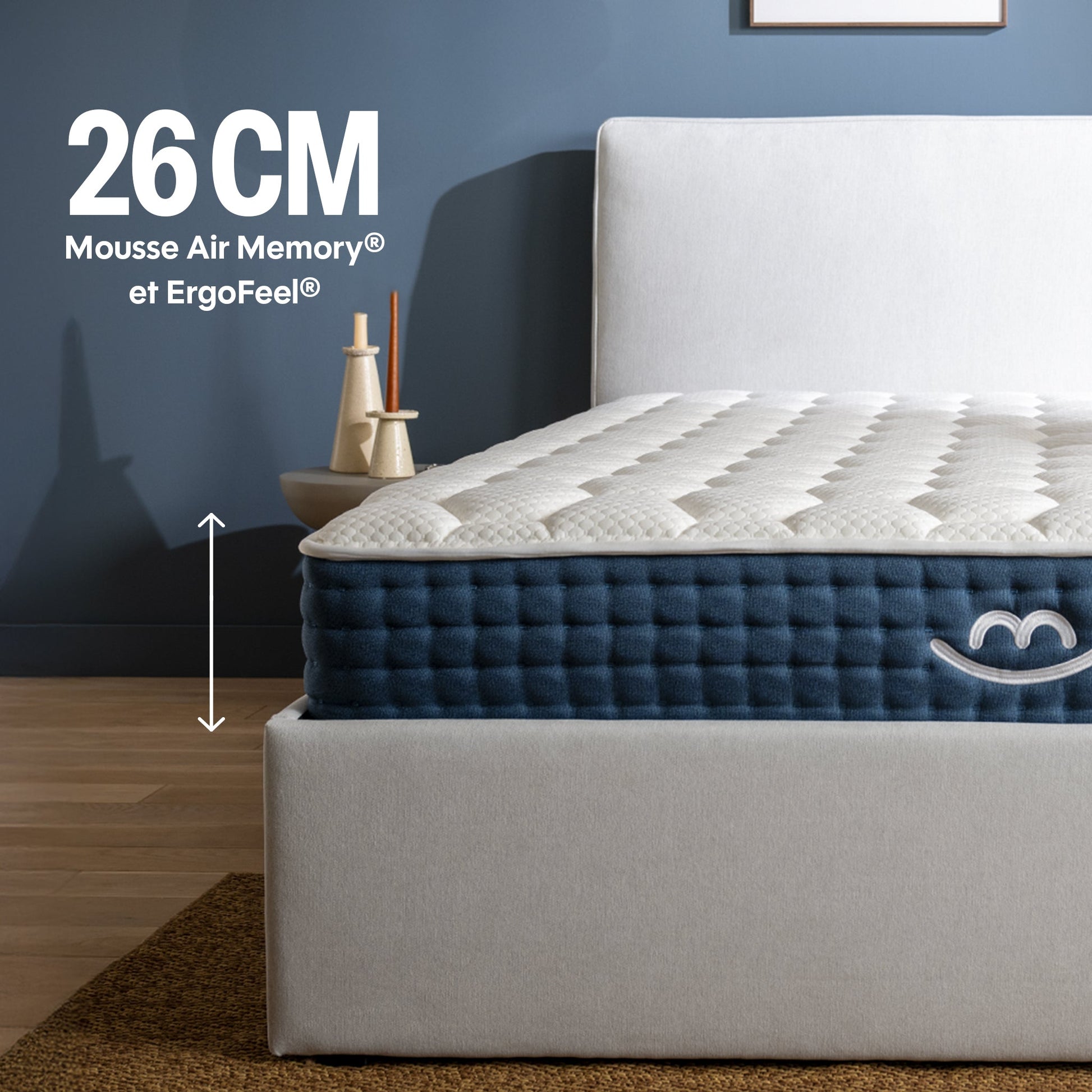 Matelas hybride Jade 