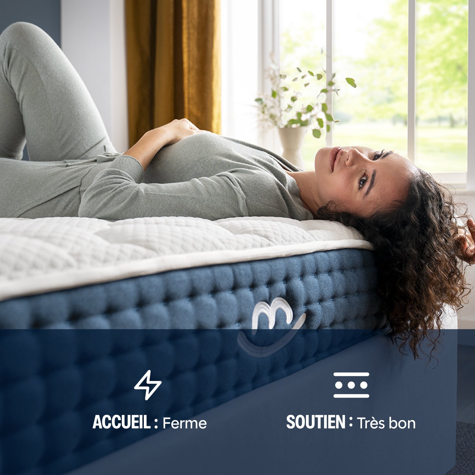 Matelas hybride Jade 